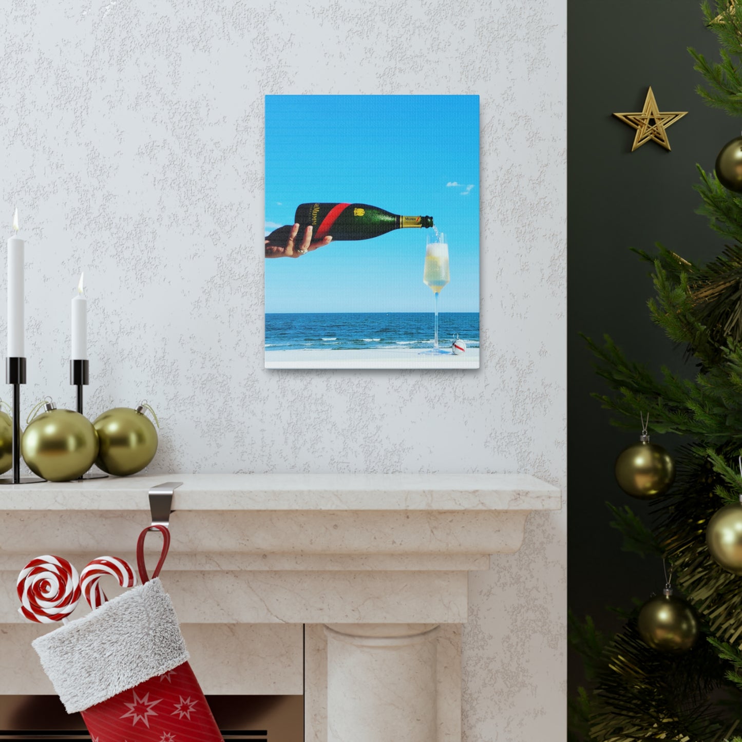 GHM Paradise - Canvas Gallery Wrap - Bubbles Make Me Happy