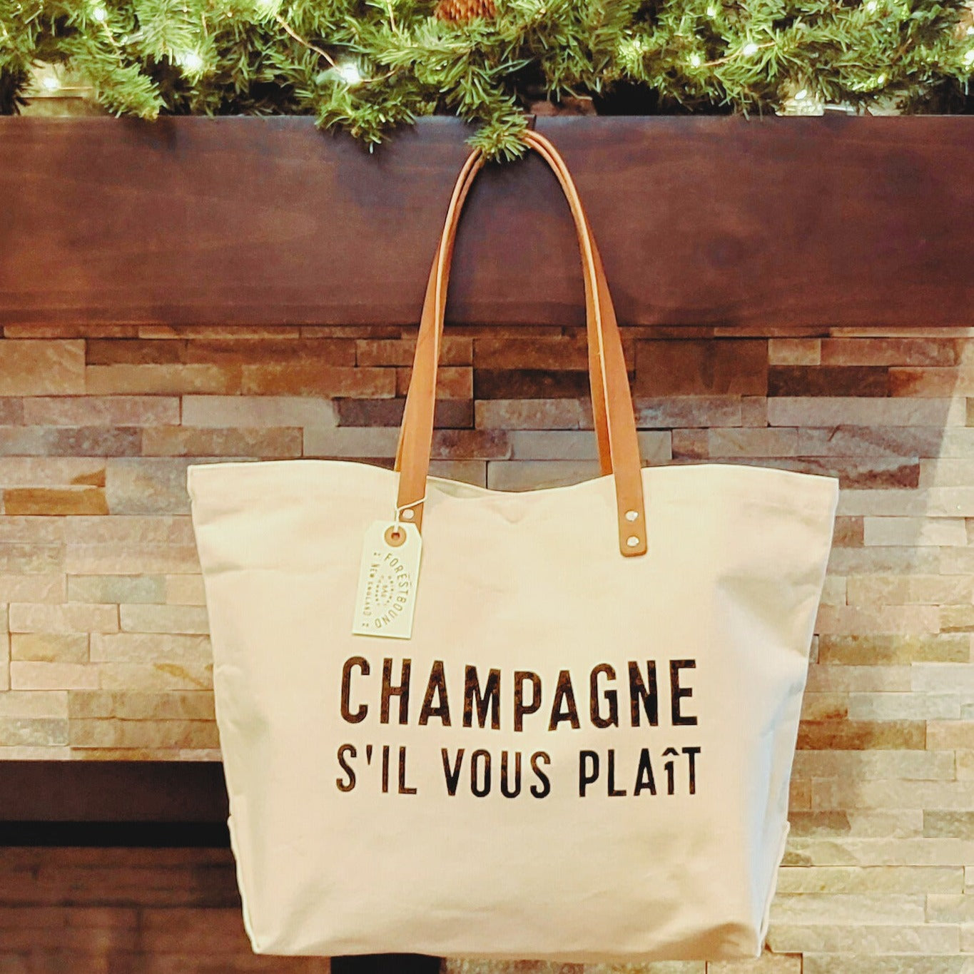 SVP - Forestbound Essential Tote - Bubbles Make Me Happy