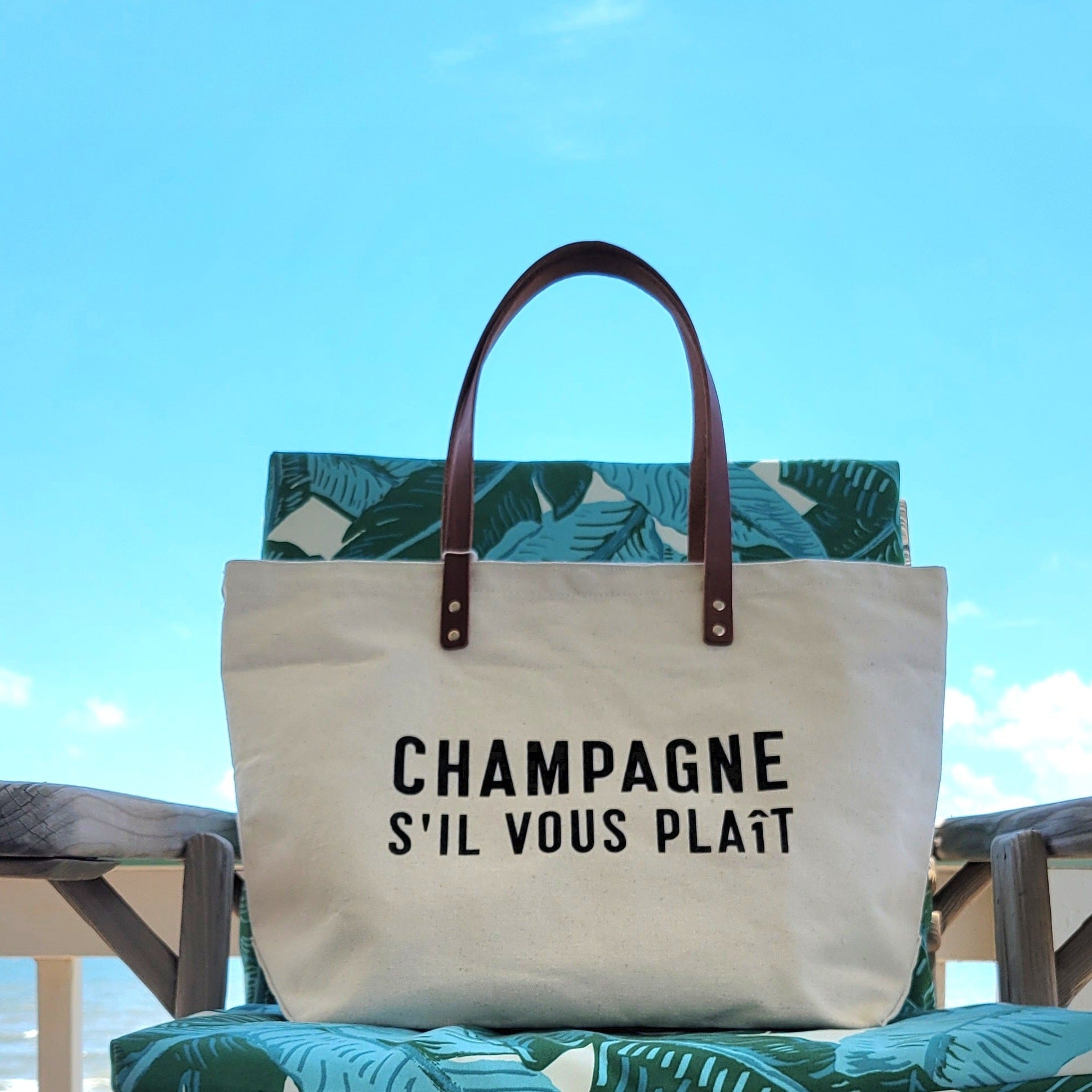 Champagne S'il Vous Plaít - Forestbound Utility Tote