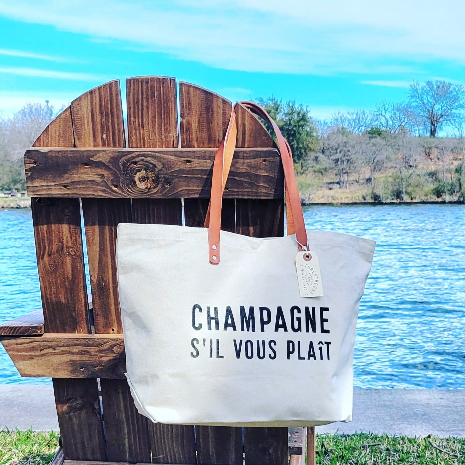 Champagne S'il Vous Plaît - Forestbound - Bubbles Make Me Happy