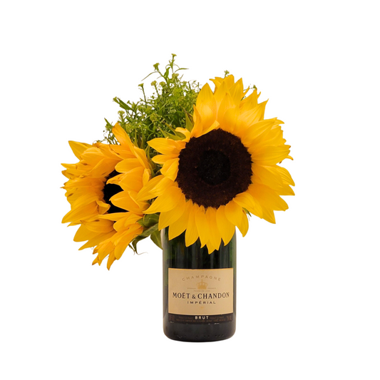 M&C - Upcycled Vase - Bubbles Make Me Happy