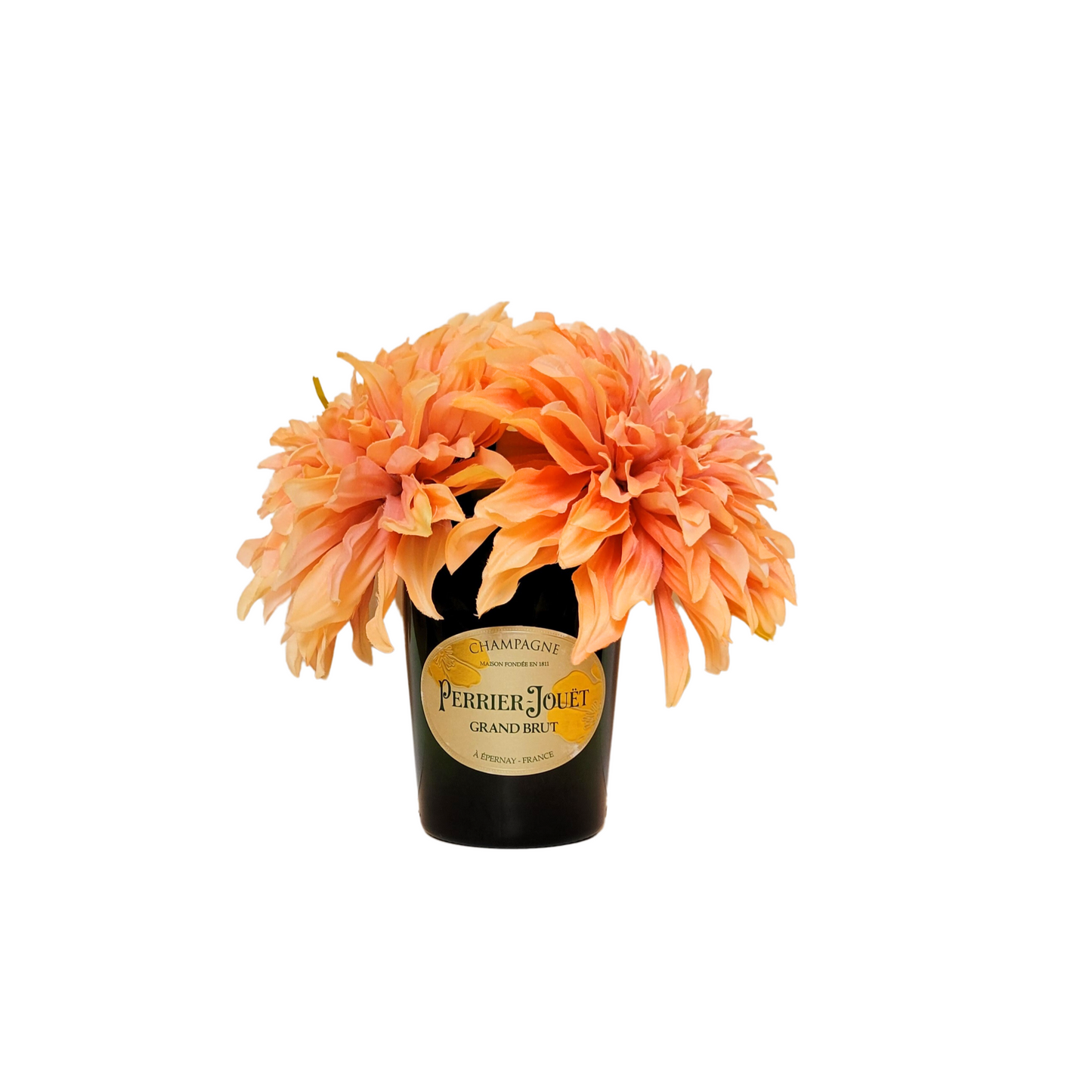 PJ Upcycled Vase - Bubbles Make Me Happy