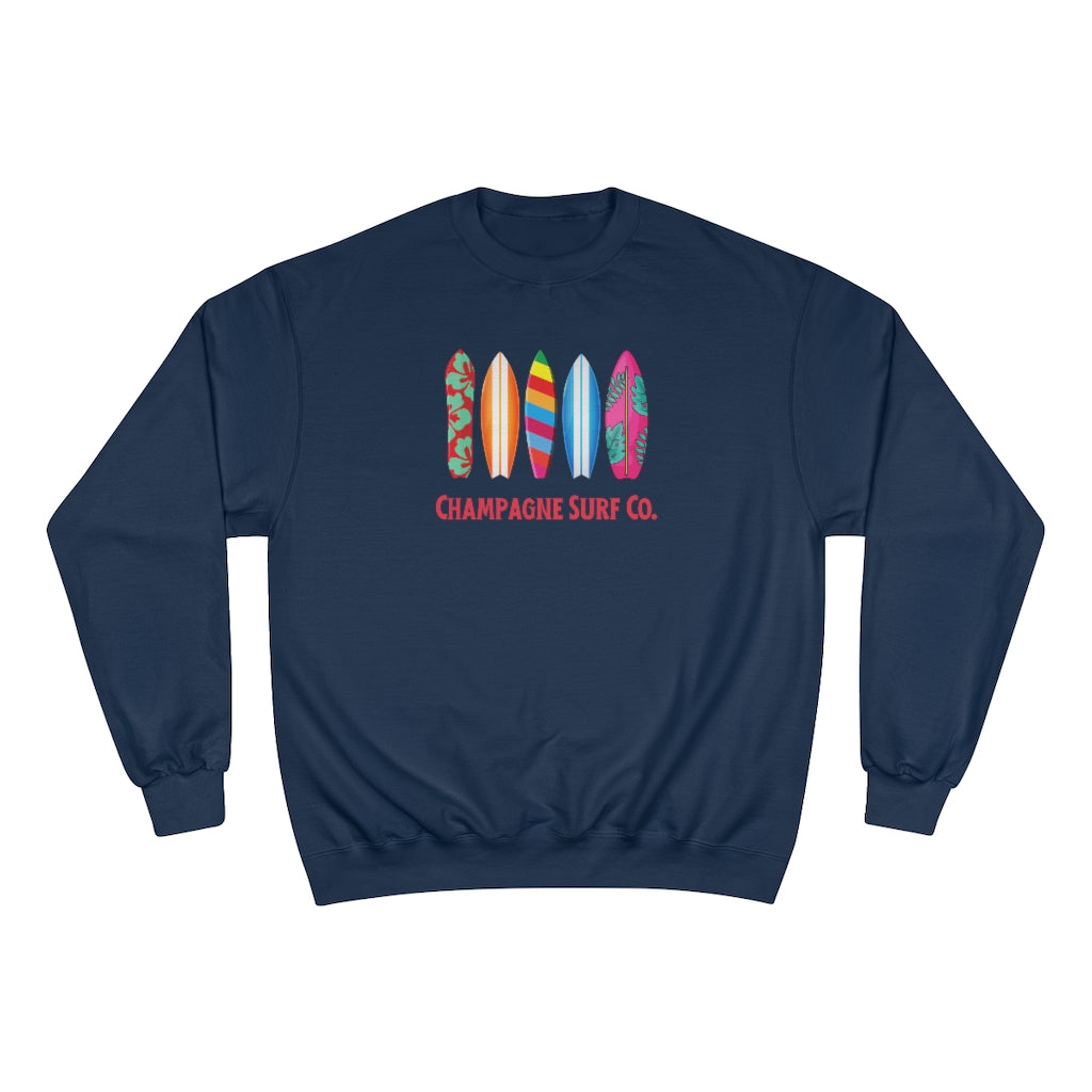 Surf Co - Champion Unisex Sweatshirt - Bubbles Make Me Happy