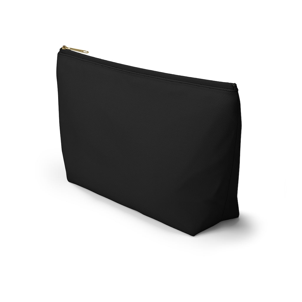 Champagne Classic - Accessory Pouch w T-bottom - Bubbles Make Me Happy