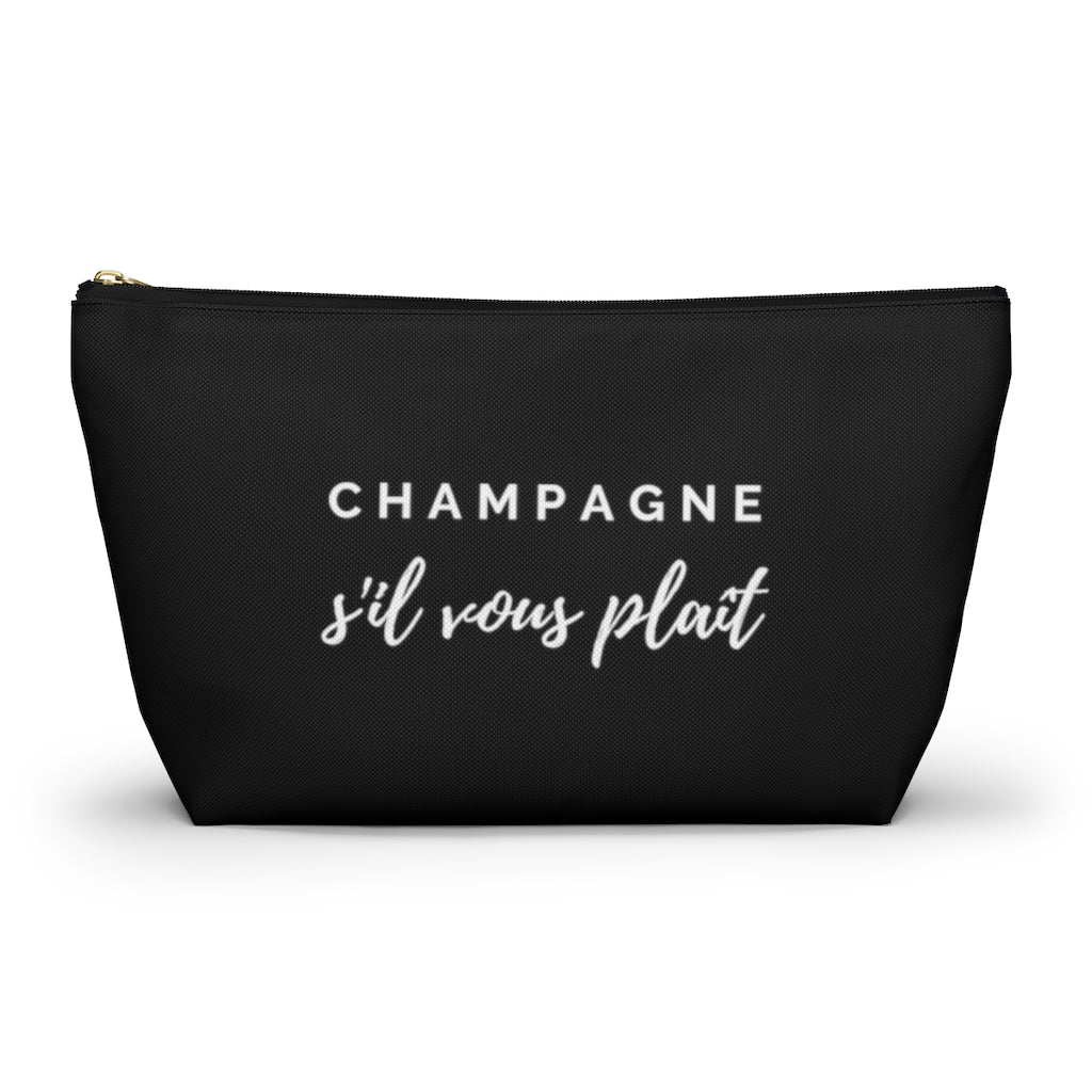 S'il Vous Plaît - Accessory Pouch w T-bottom - Bubbles Make Me Happy
