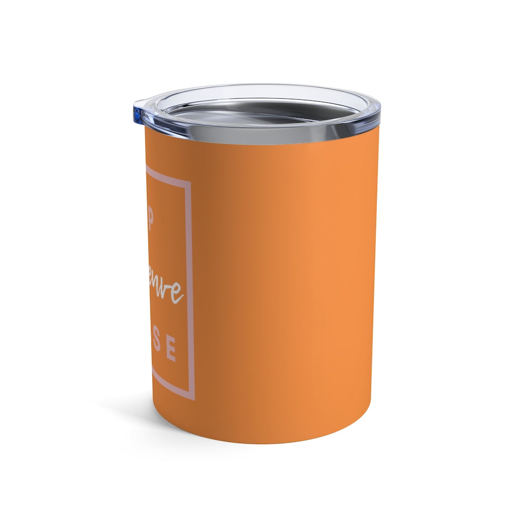 MVP - Orange Tumbler 10oz - Bubbles Make Me Happy