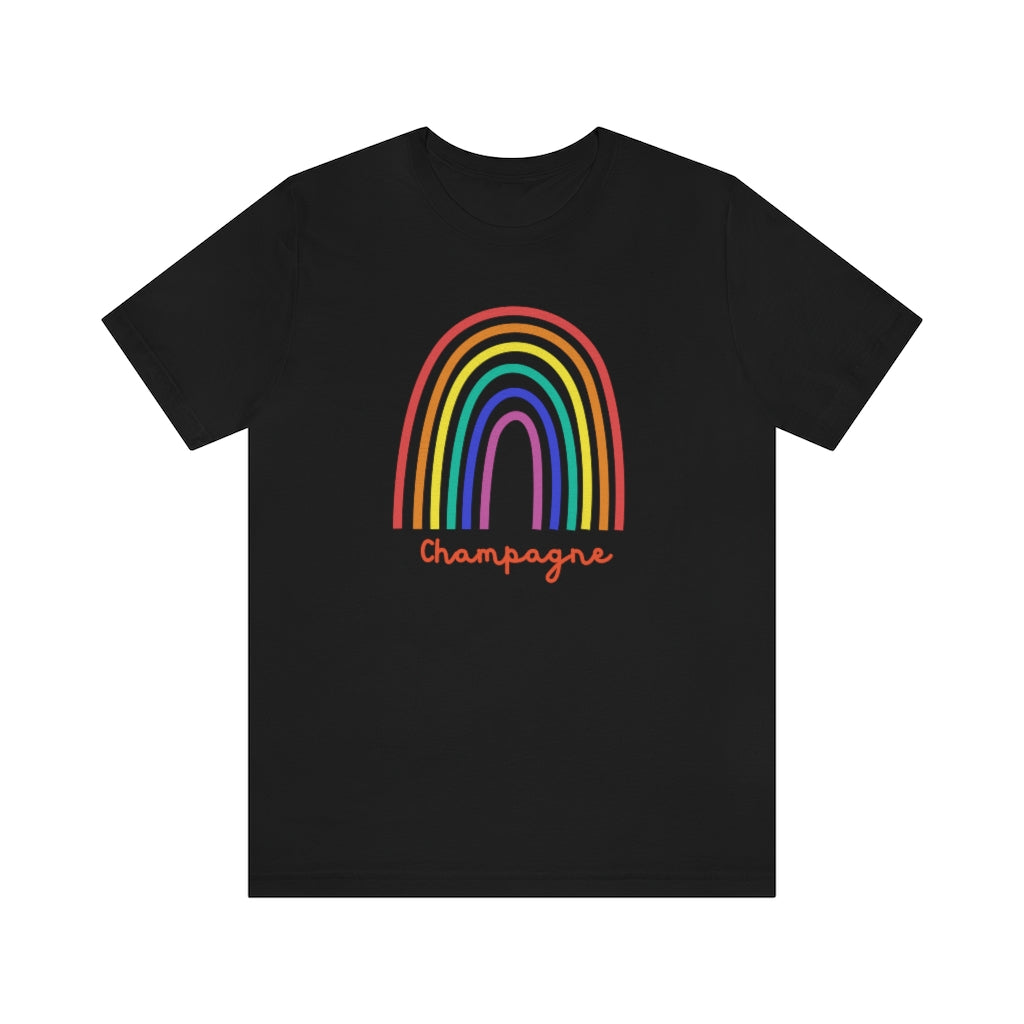 Kindness - Unisex Jersey Short Sleeve Tee - Bubbles Make Me Happy