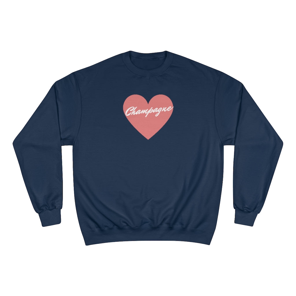 Heart - Champion Unisex Sweatshirt - Bubbles Make Me Happy