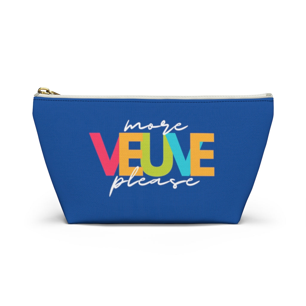 More - Accessory Pouch w T-bottom - Bubbles Make Me Happy