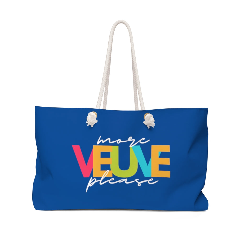 More - Weekender Bag - Bubbles Make Me Happy