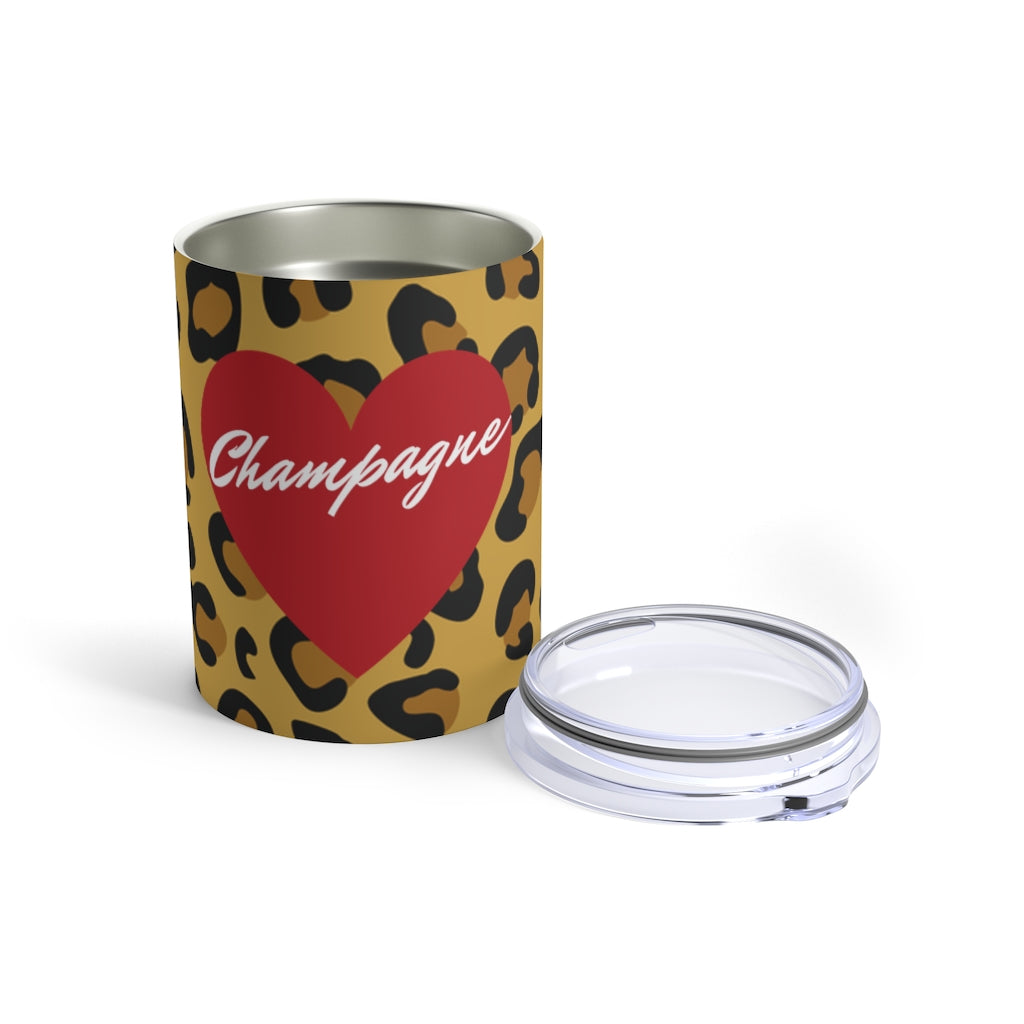 Leopard - Insulated Tumbler - Bubbles Make Me Happy