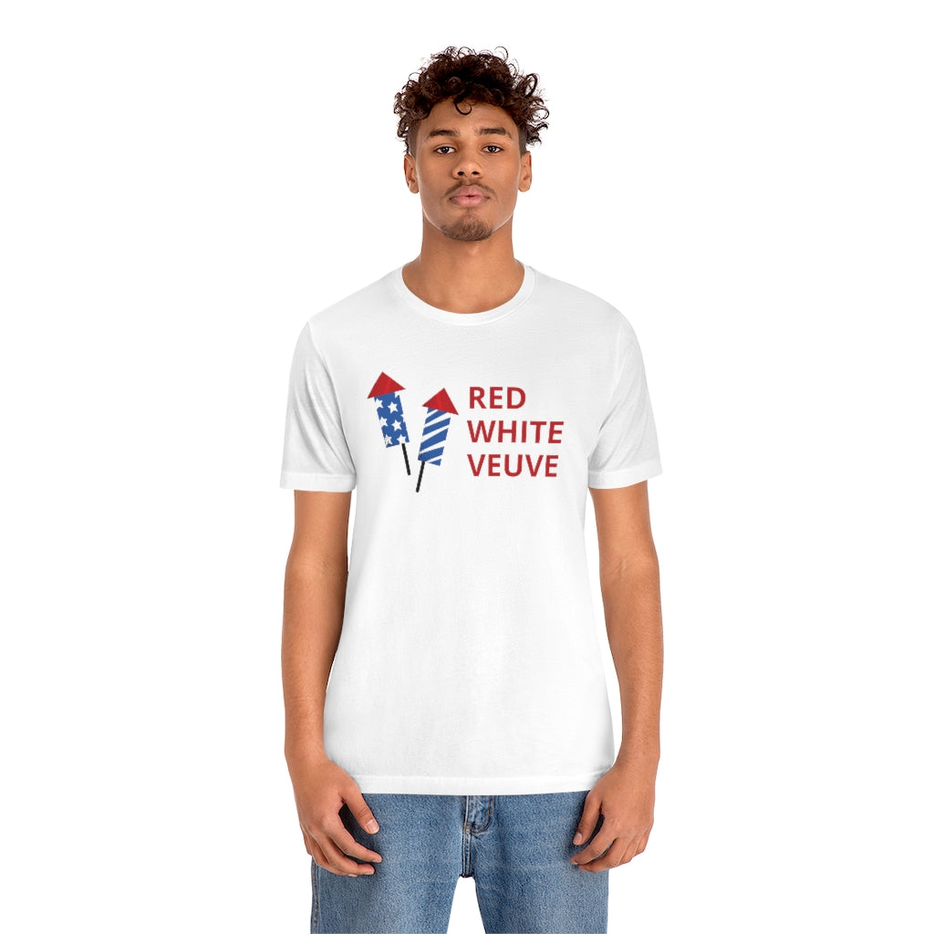 Fireworks - Unisex Jersey Short Sleeve Tee - Bubbles Make Me Happy