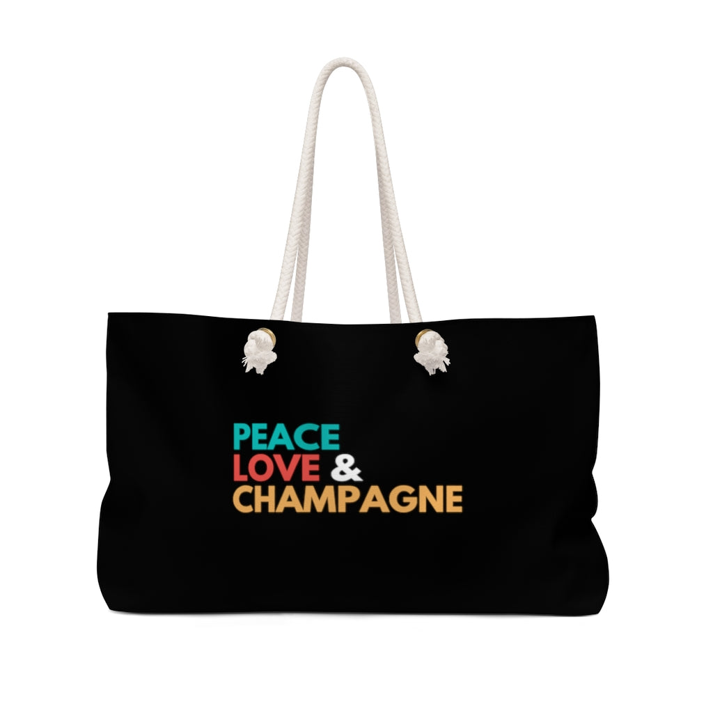Peace - Weekender Bag - Bubbles Make Me Happy