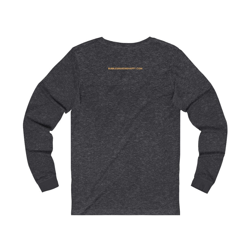 French Fries - Unisex Jersey Long Sleeve Tee - Bubbles Make Me Happy