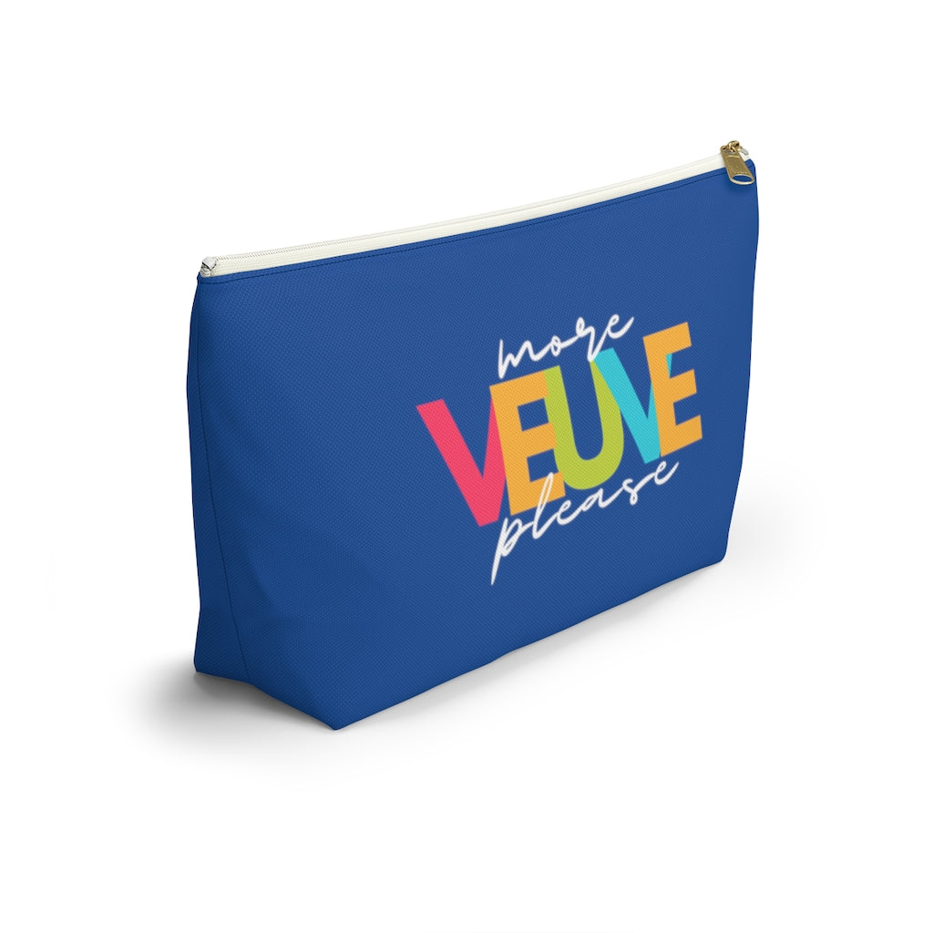 More - Accessory Pouch w T-bottom - Bubbles Make Me Happy