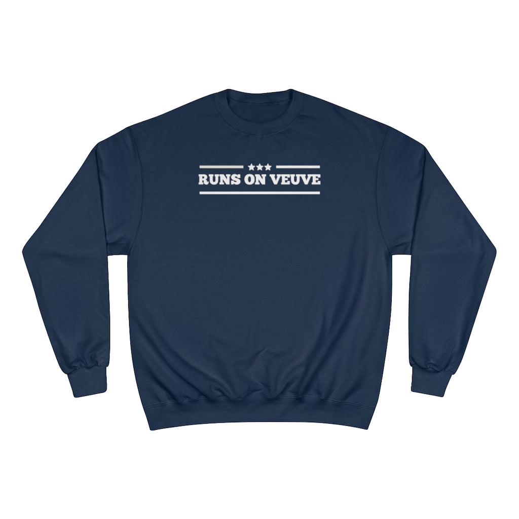 Runs On - Champion Unisex Sweatshirt - Bubbles Make Me Happy