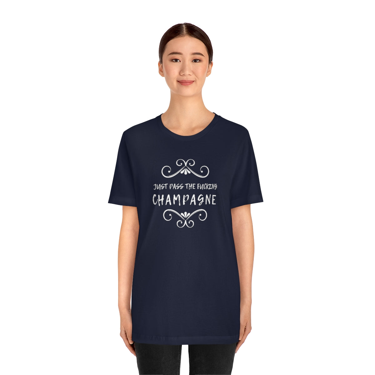 Just Pass - Unisex Jersey Short Sleeve Tee - Bubbles Make Me Happy