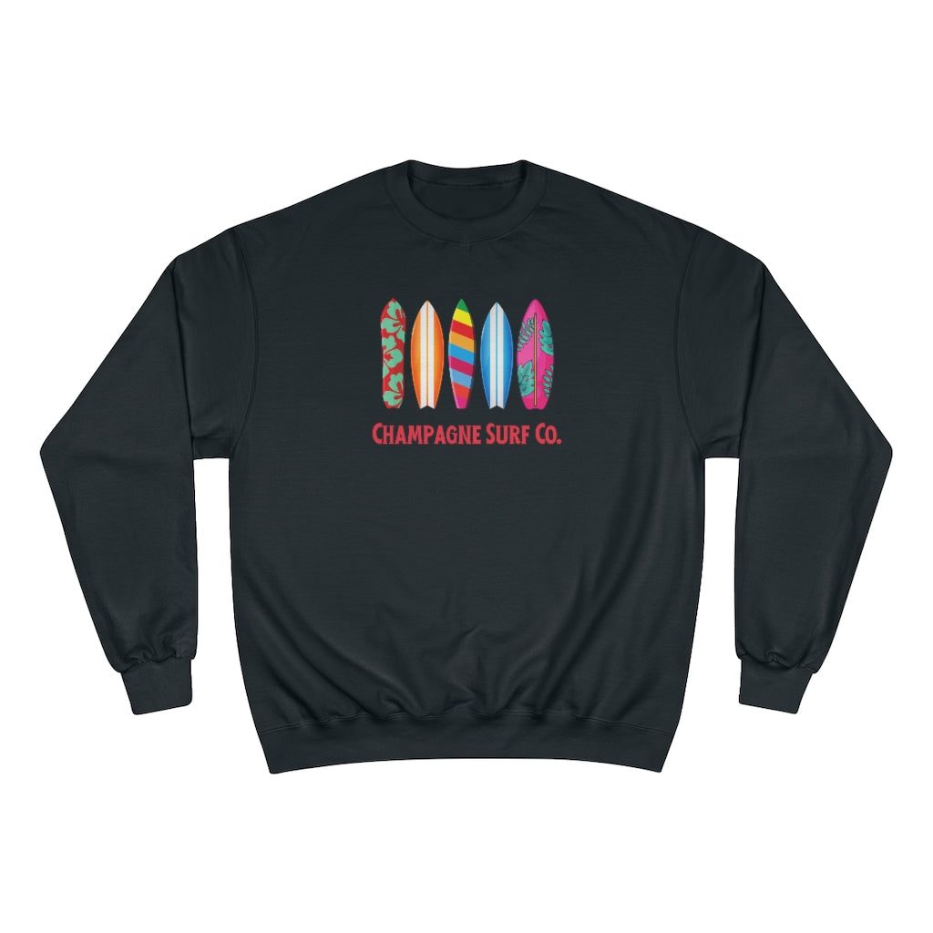 Surf Co - Champion Unisex Sweatshirt - Bubbles Make Me Happy