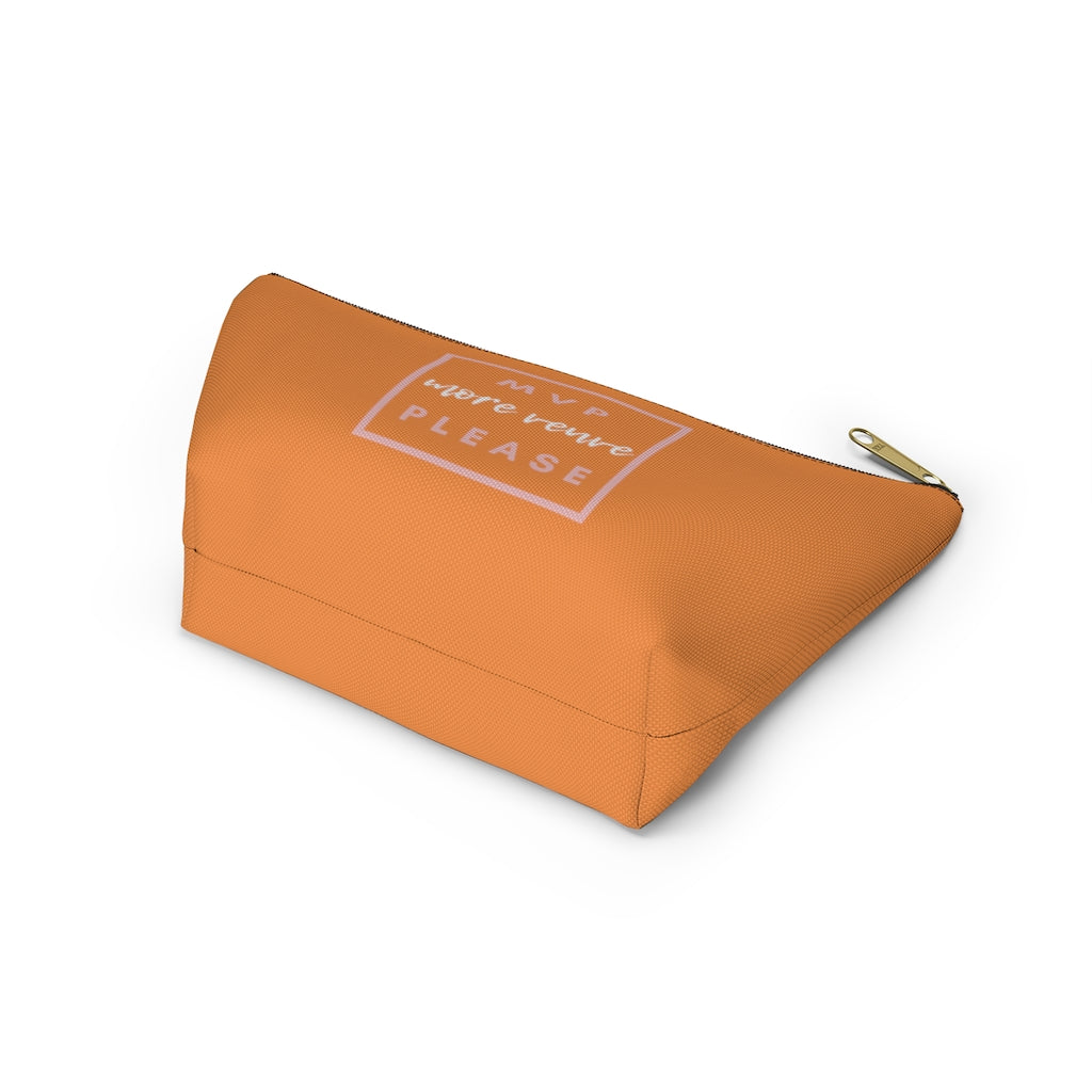 MVP - Accessory Pouch w T-bottom - Bubbles Make Me Happy