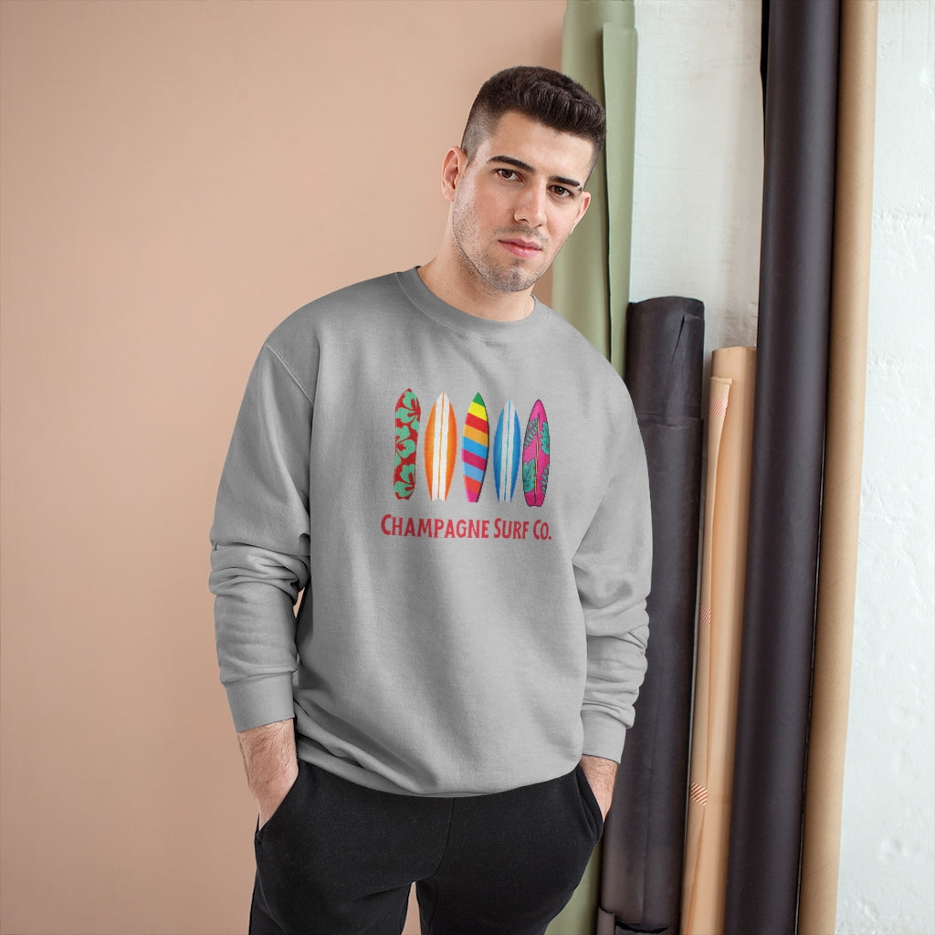 Surf Co - Champion Unisex Sweatshirt - Bubbles Make Me Happy
