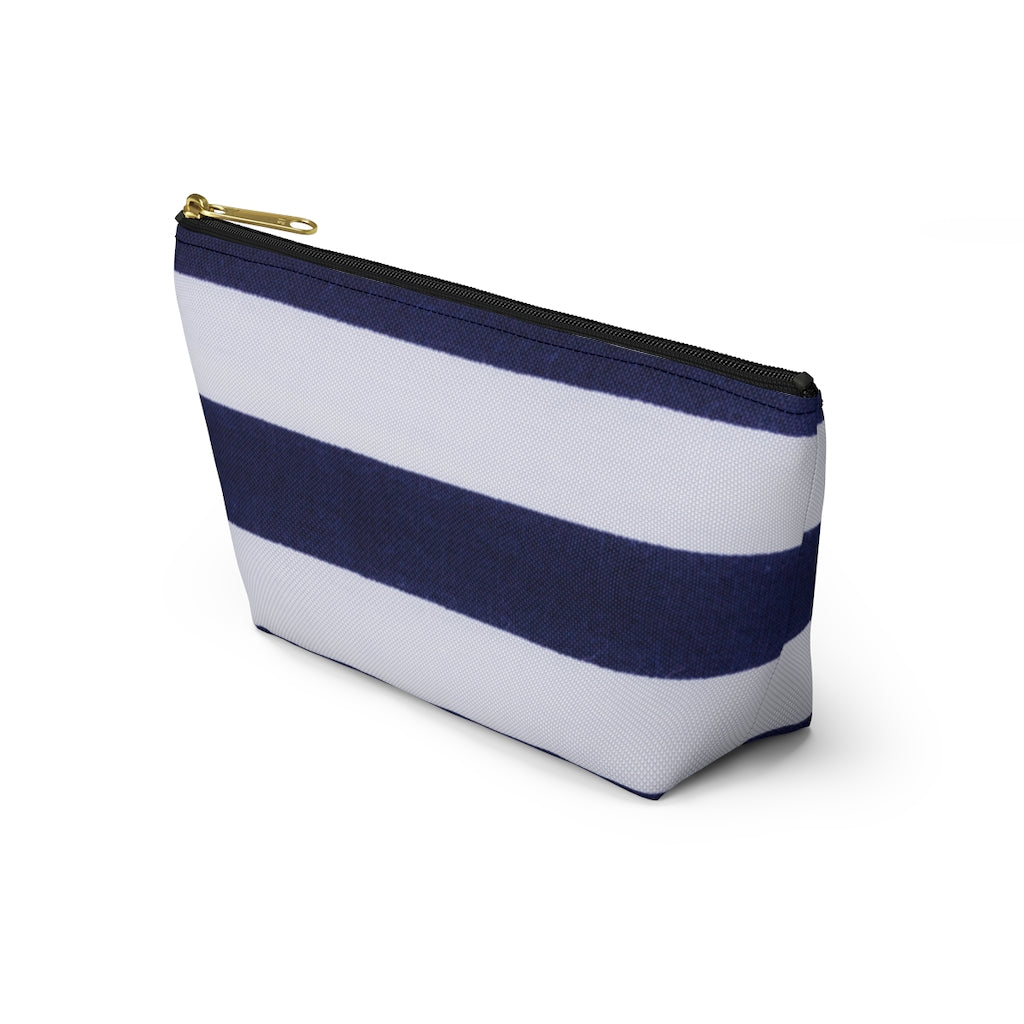 Nautical - Accessory Pouch w T-bottom - Bubbles Make Me Happy