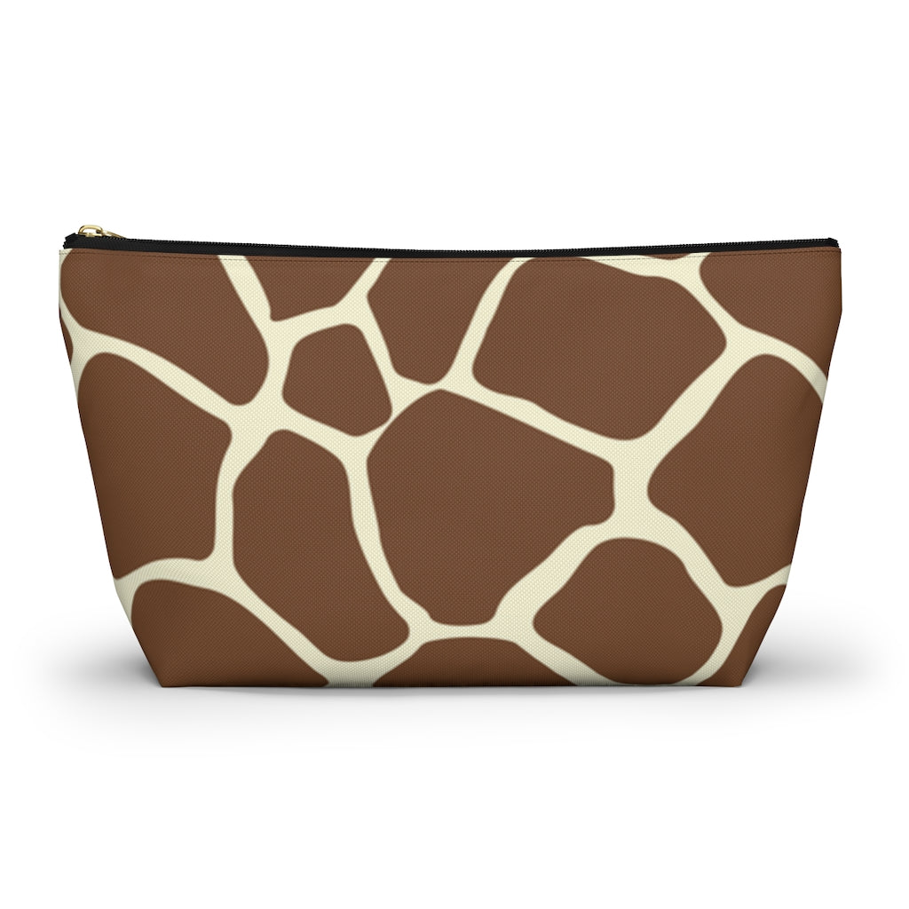 Giraffe - Accessory Pouch w T-bottom - Bubbles Make Me Happy
