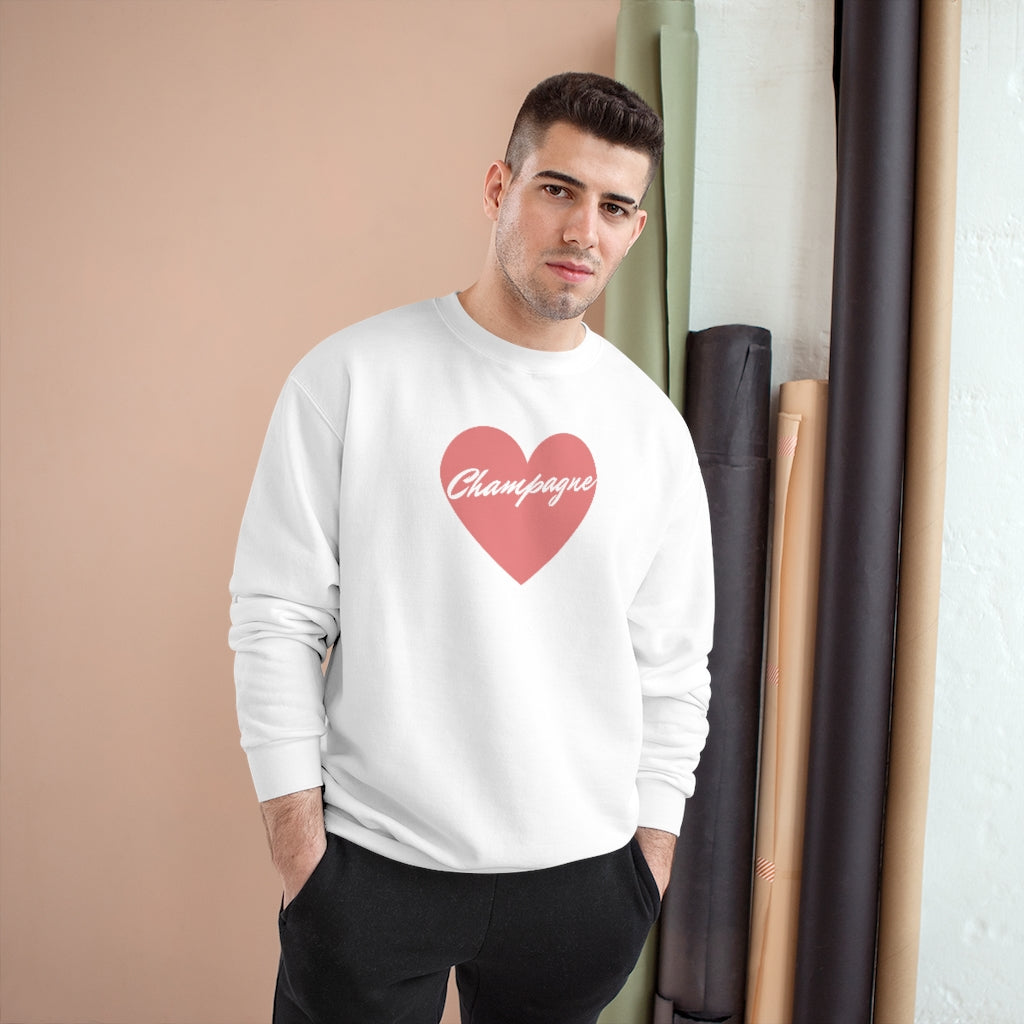 Heart - Champion Unisex Sweatshirt - Bubbles Make Me Happy