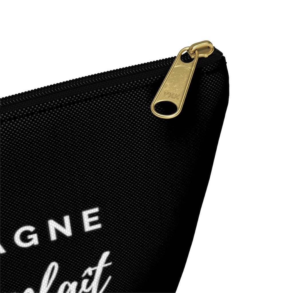 S'il Vous Plaît - Accessory Pouch w T-bottom - Bubbles Make Me Happy