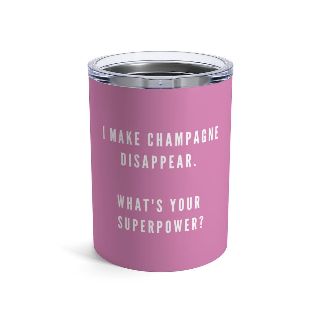 Superpower - Lilac Tumbler 10oz - Bubbles Make Me Happy