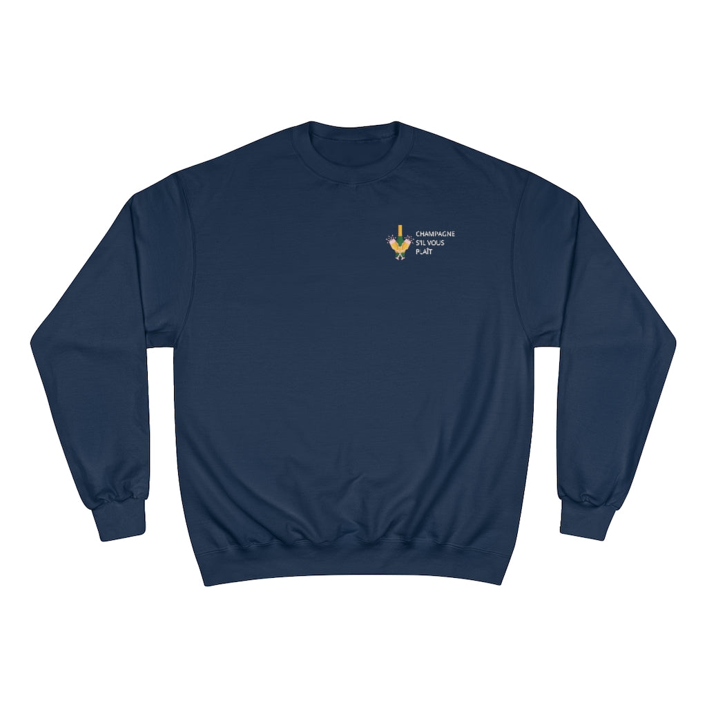 Cheers - Champion Unisex Sweatshirt - Bubbles Make Me Happy