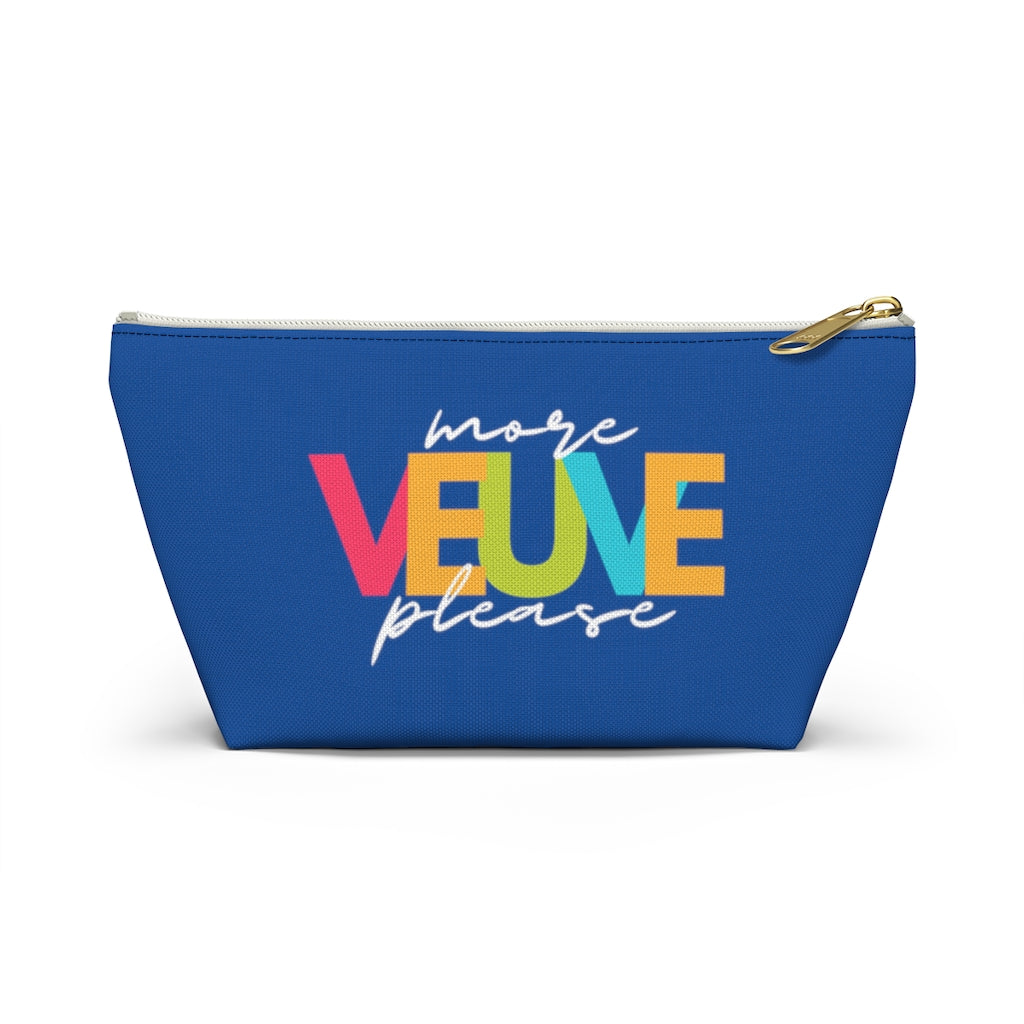 More - Accessory Pouch w T-bottom - Bubbles Make Me Happy