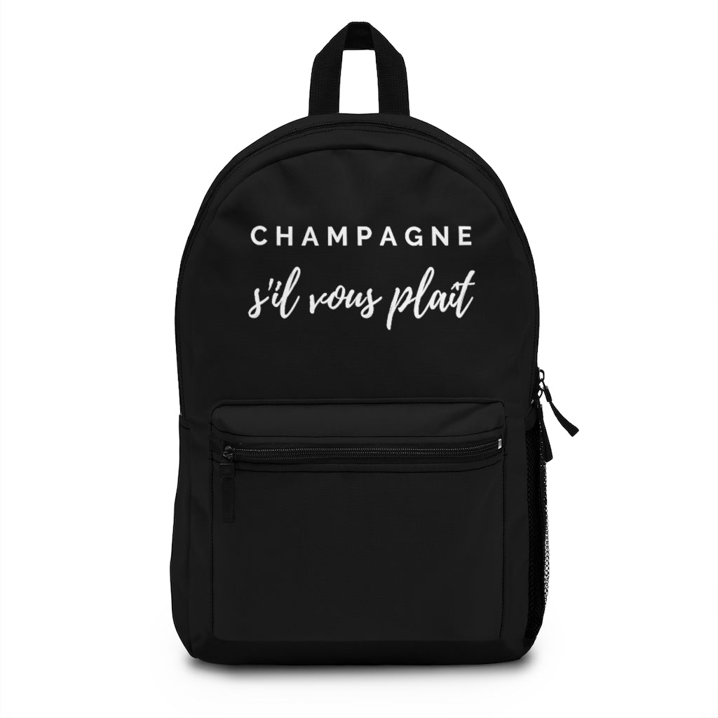 S'il Vous Plaît - Backpack - Bubbles Make Me Happy