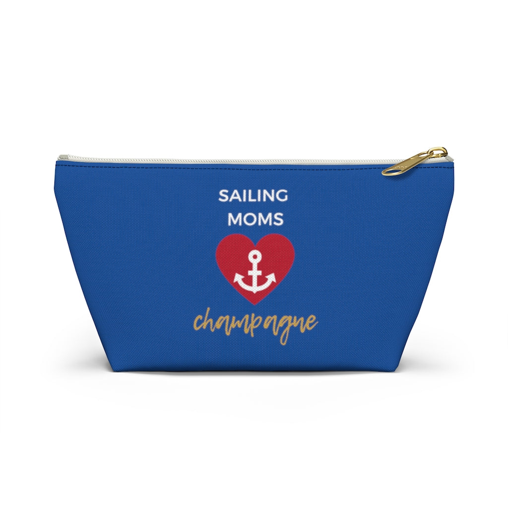 Sailing - Accessory Pouch w T-bottom - Bubbles Make Me Happy