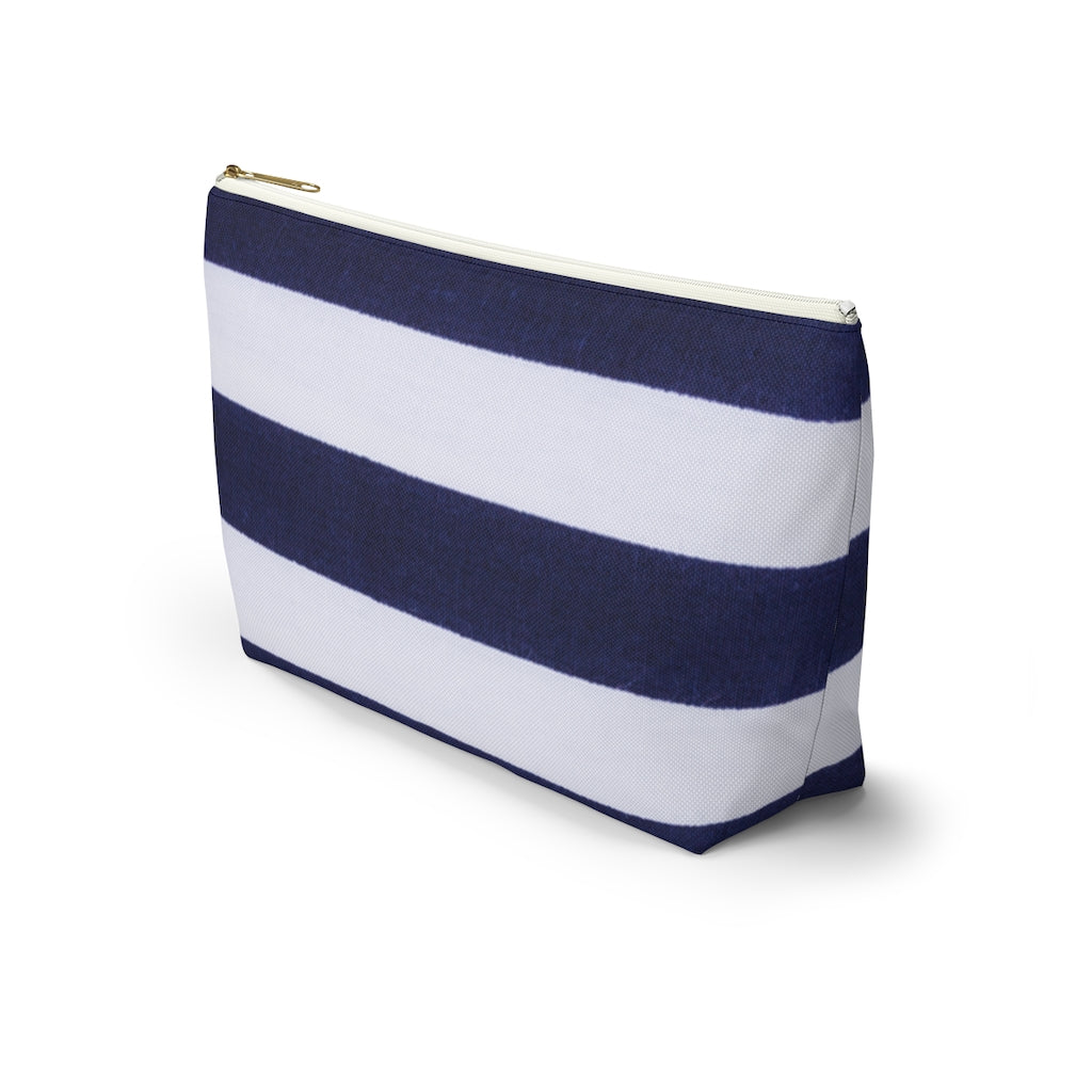 Nautical - Accessory Pouch w T-bottom - Bubbles Make Me Happy