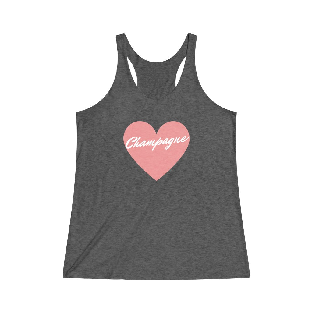 Champagne Heart - Women's Tank - Bubbles Make Me Happy
