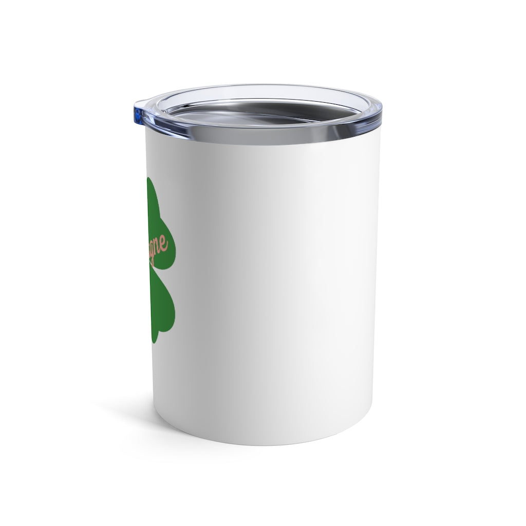 Clover - White Tumbler 10oz - Bubbles Make Me Happy