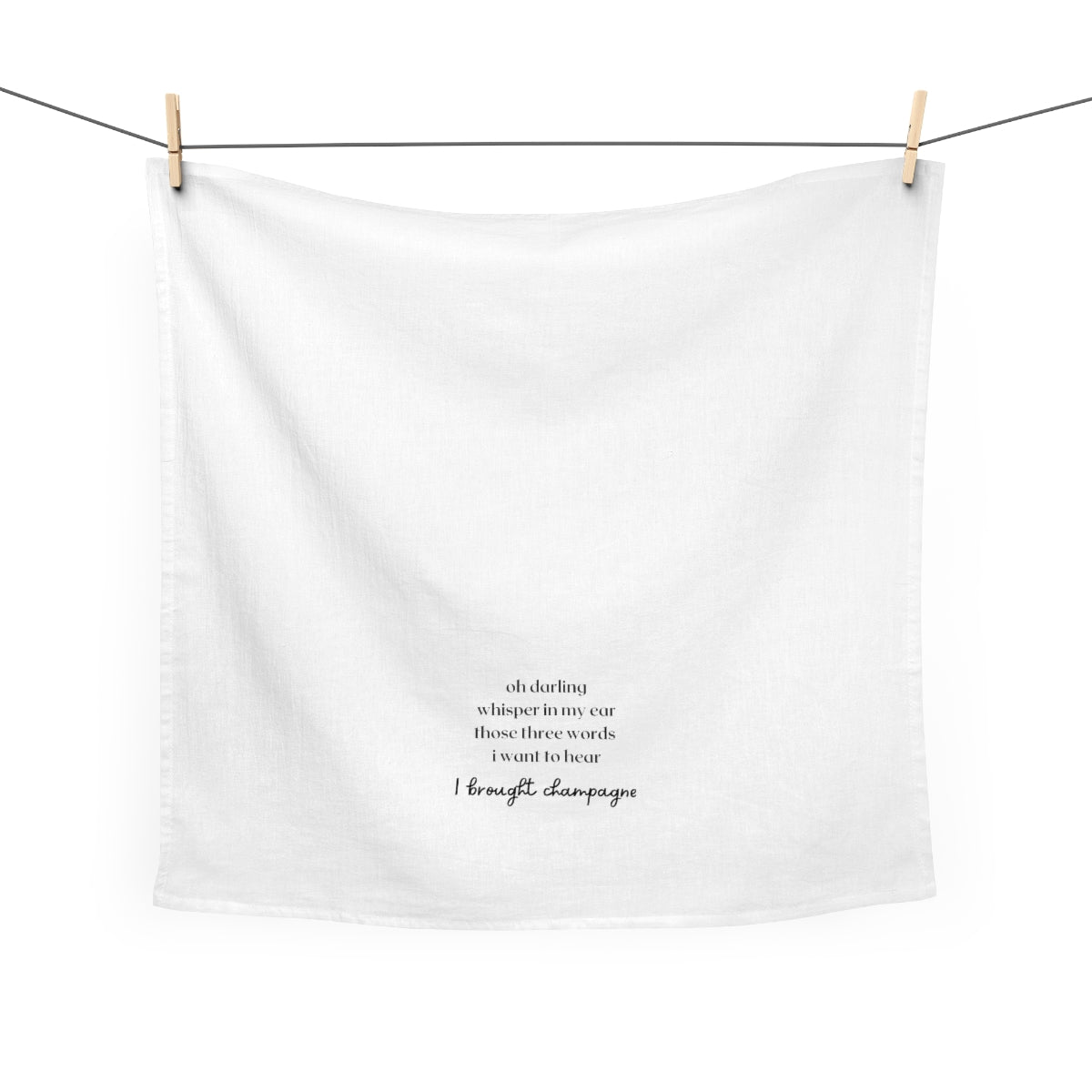 Oh Darling - Tea Towel - Bubbles Make Me Happy