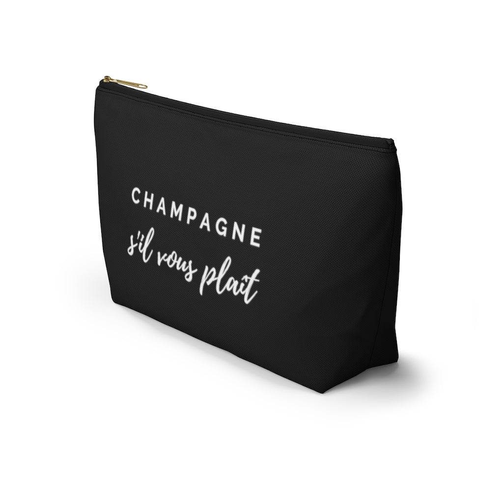 S'il Vous Plaît - Accessory Pouch w T-bottom - Bubbles Make Me Happy