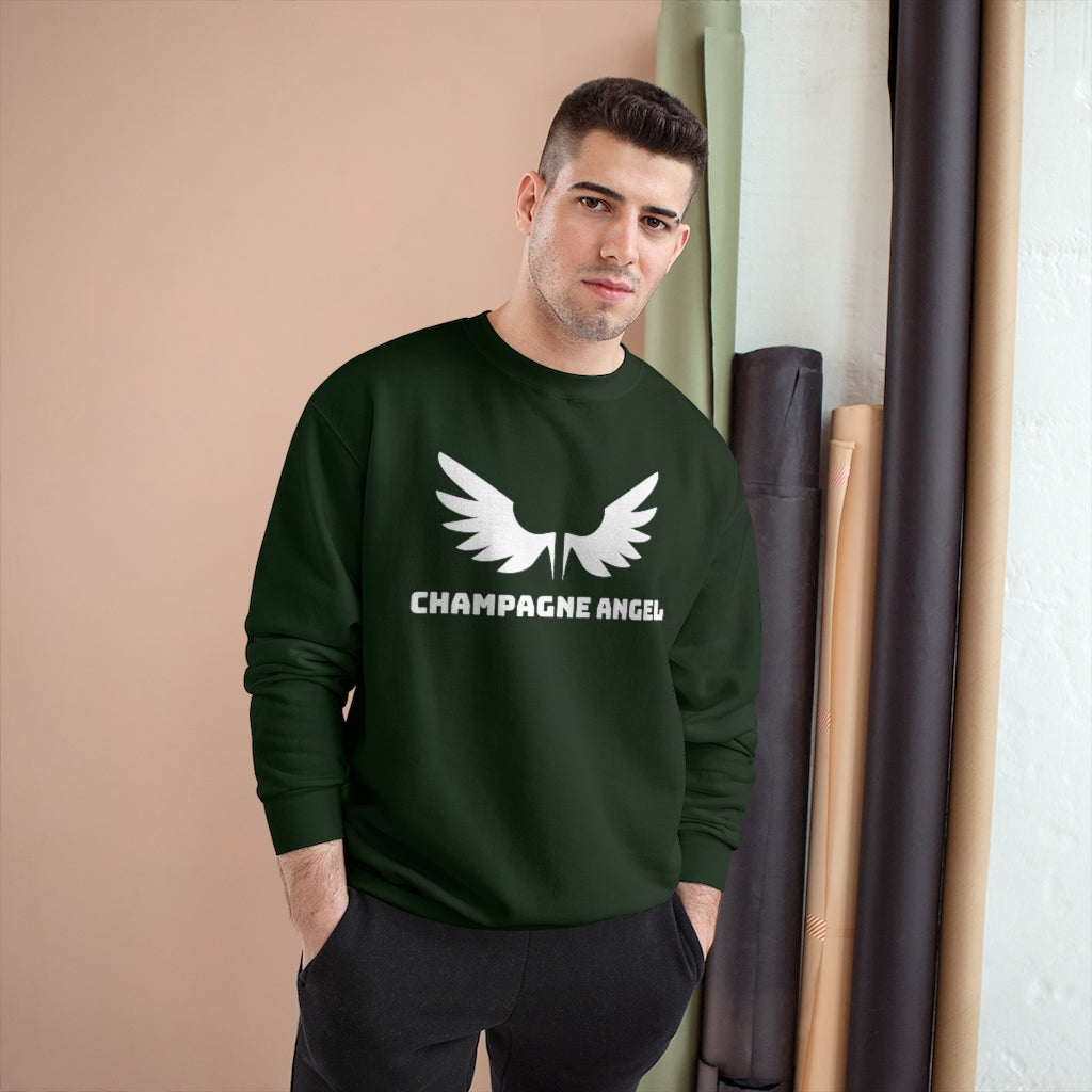 Angel - Champion Unisex Sweatshirt - Bubbles Make Me Happy