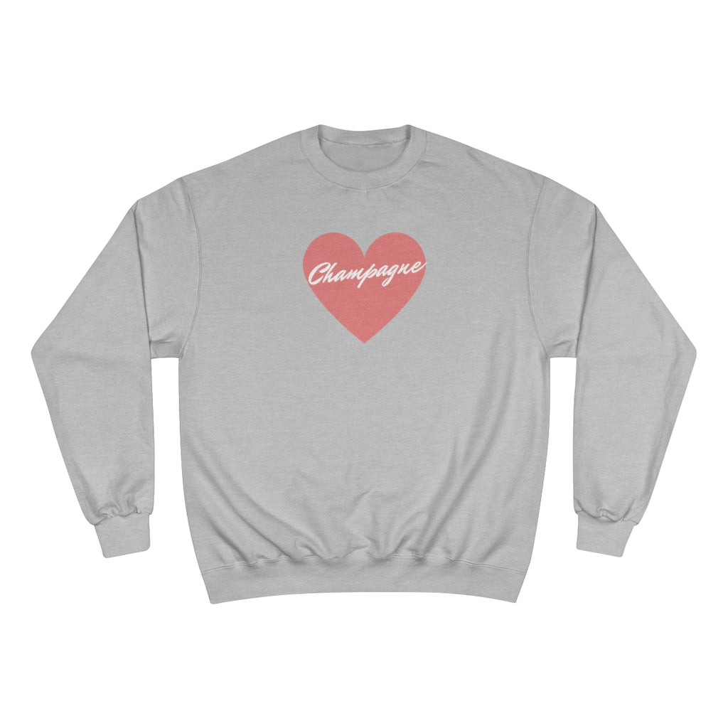 Heart - Champion Unisex Sweatshirt - Bubbles Make Me Happy