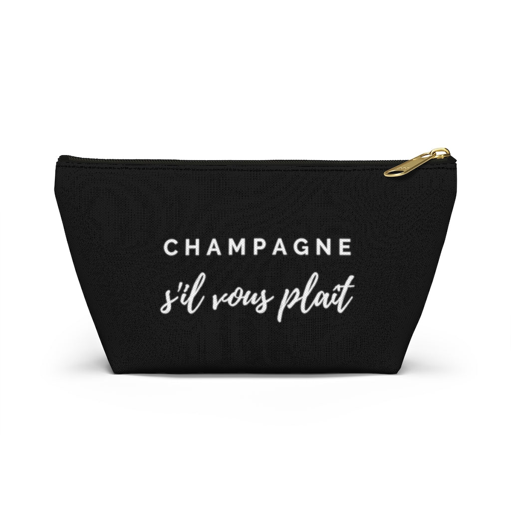 S'il Vous Plaît - Accessory Pouch w T-bottom - Bubbles Make Me Happy