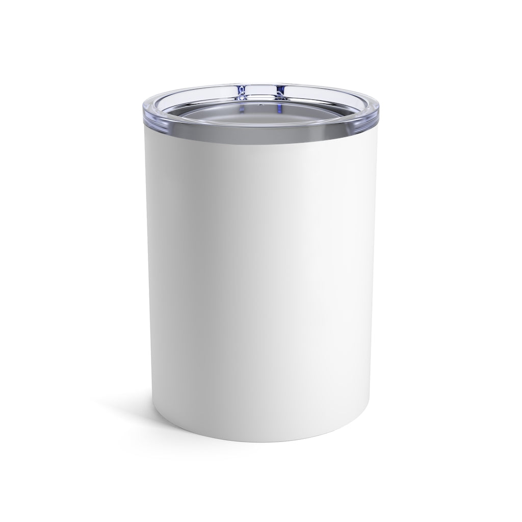 V Superpower - White Tumbler 10oz - Bubbles Make Me Happy