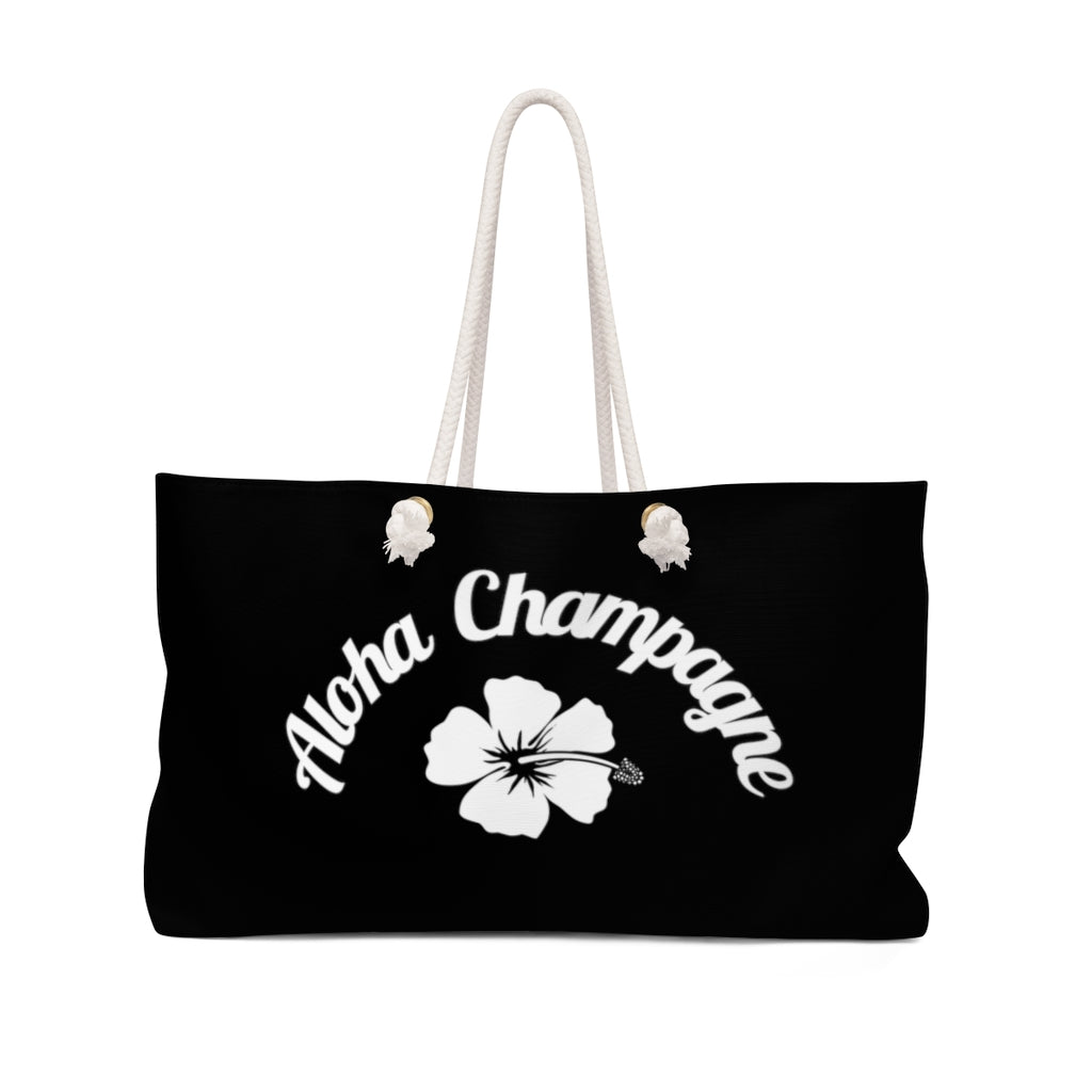 Aloha Champagne - Weekender Bag - Bubbles Make Me Happy