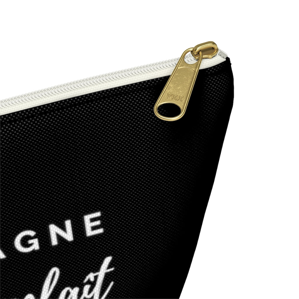 S'il Vous Plaît - Accessory Pouch w T-bottom - Bubbles Make Me Happy
