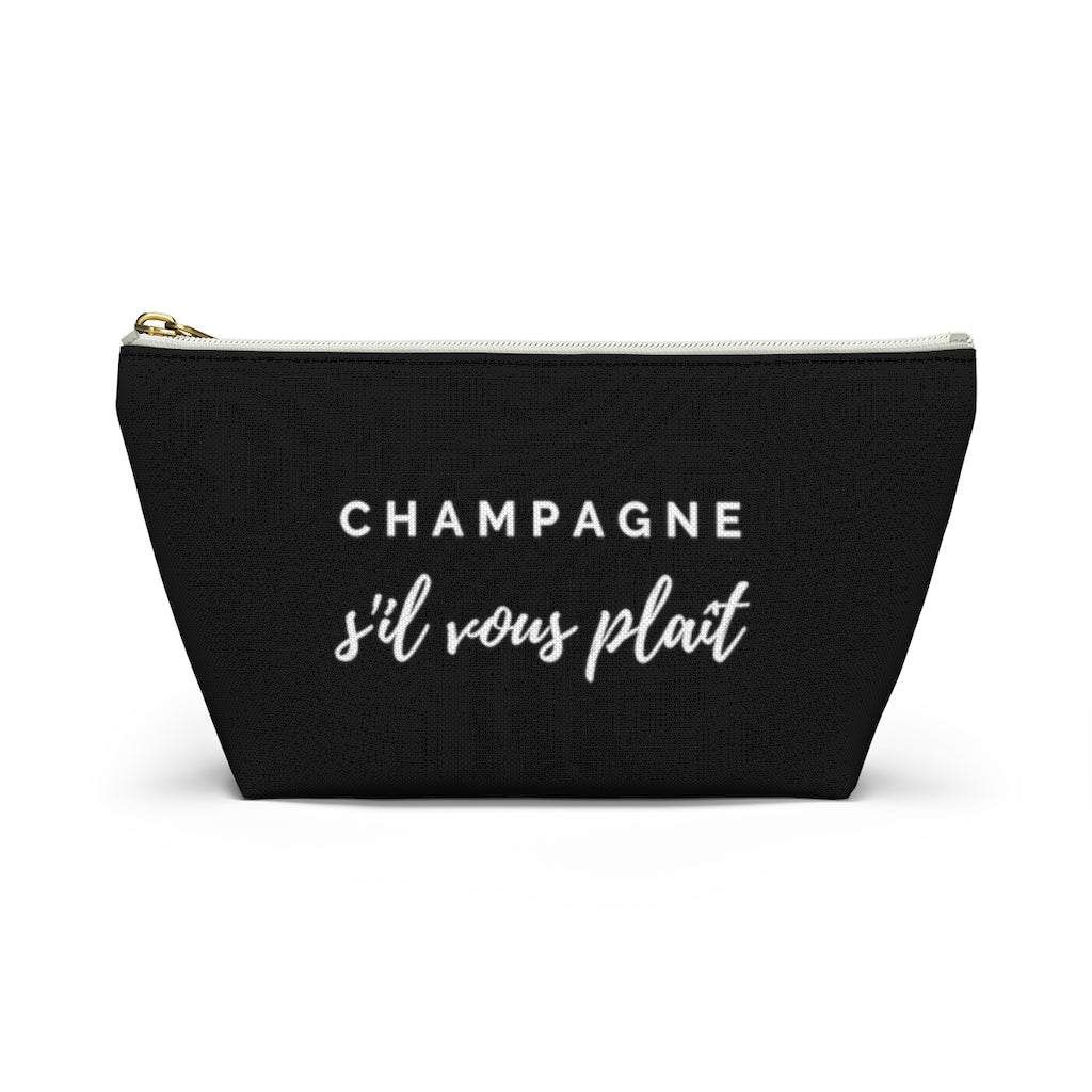 S'il Vous Plaît - Accessory Pouch w T-bottom - Bubbles Make Me Happy