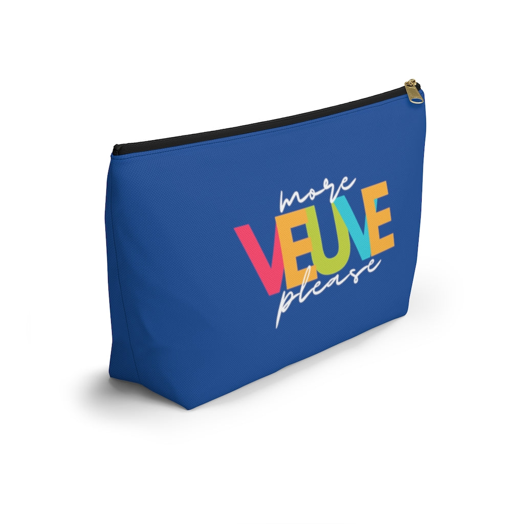More - Accessory Pouch w T-bottom - Bubbles Make Me Happy