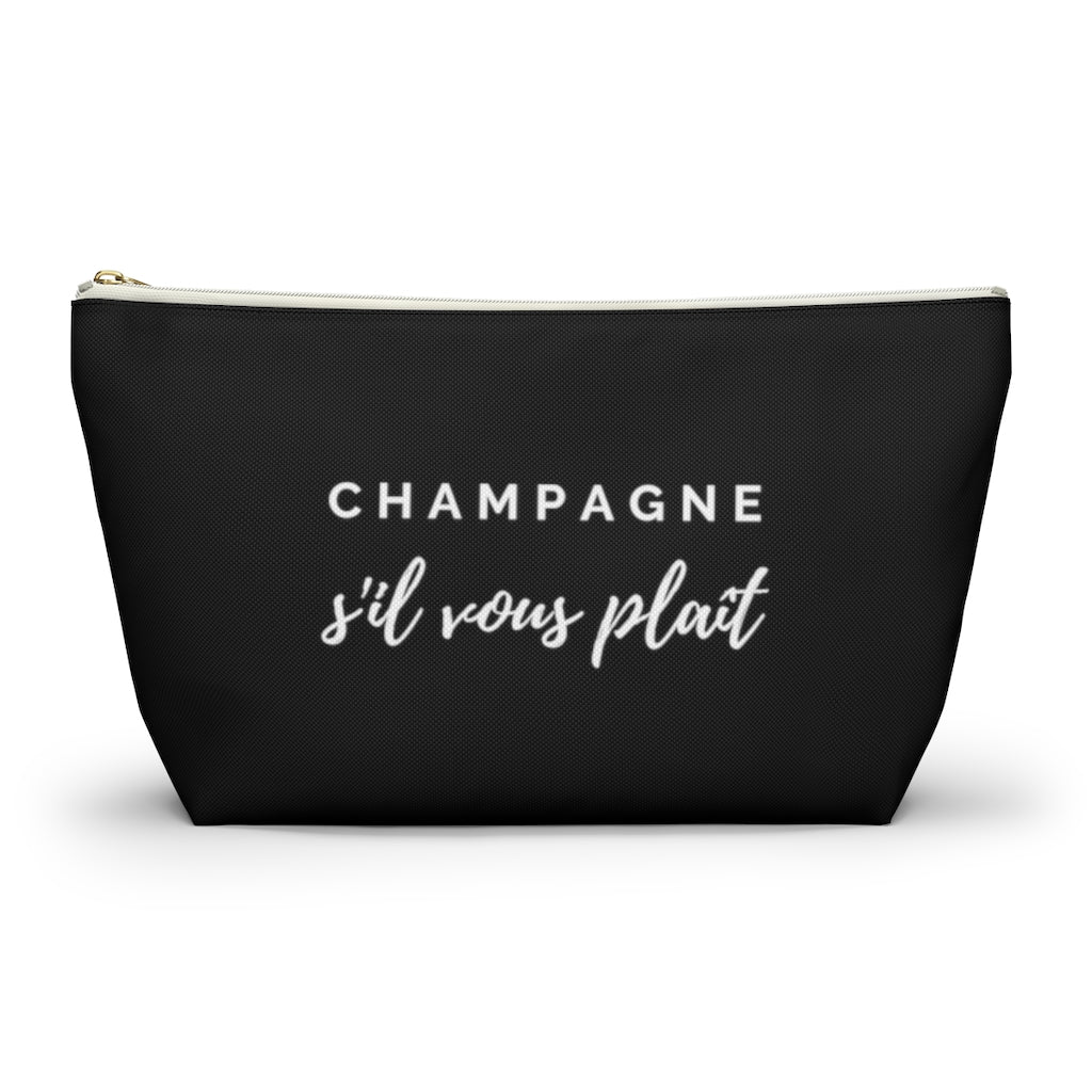 S'il Vous Plaît - Accessory Pouch w T-bottom - Bubbles Make Me Happy