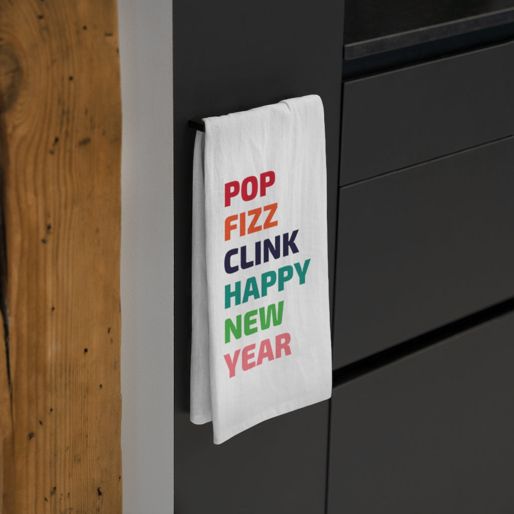 Pop Fizz Clink - Tea Towel - Bubbles Make Me Happy
