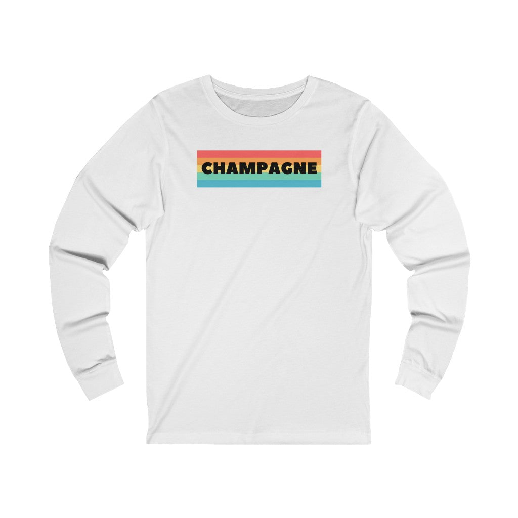 Equality - Unisex Jersey Long Sleeve Tee - Bubbles Make Me Happy