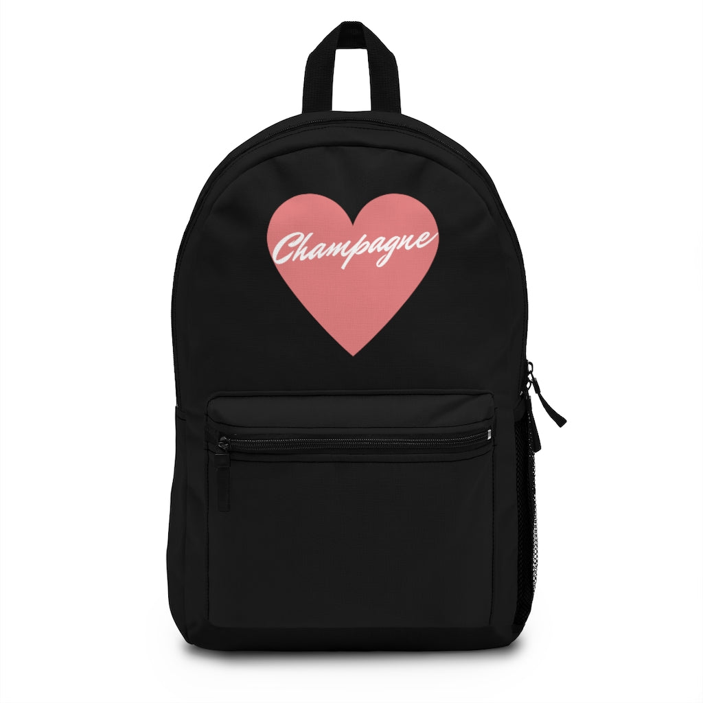 Heart - Backpack - Bubbles Make Me Happy